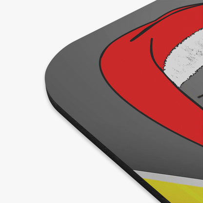 santa's shoes - Mouse Pad (Rectangle) (rainbow split)