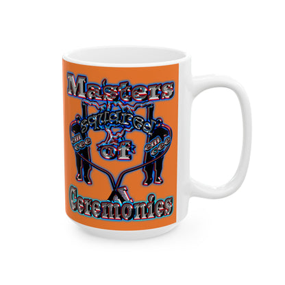 em cee squared - White Mug (crusta)