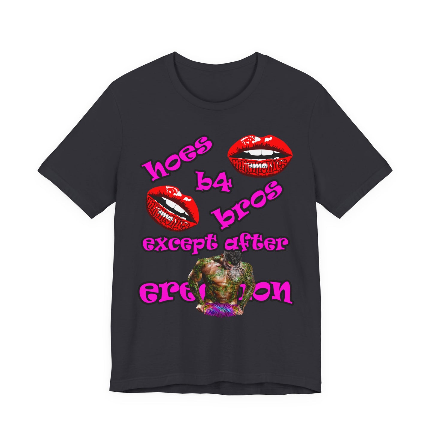 hoes b4 bros - Unisex Jersey Short Sleeve Tee