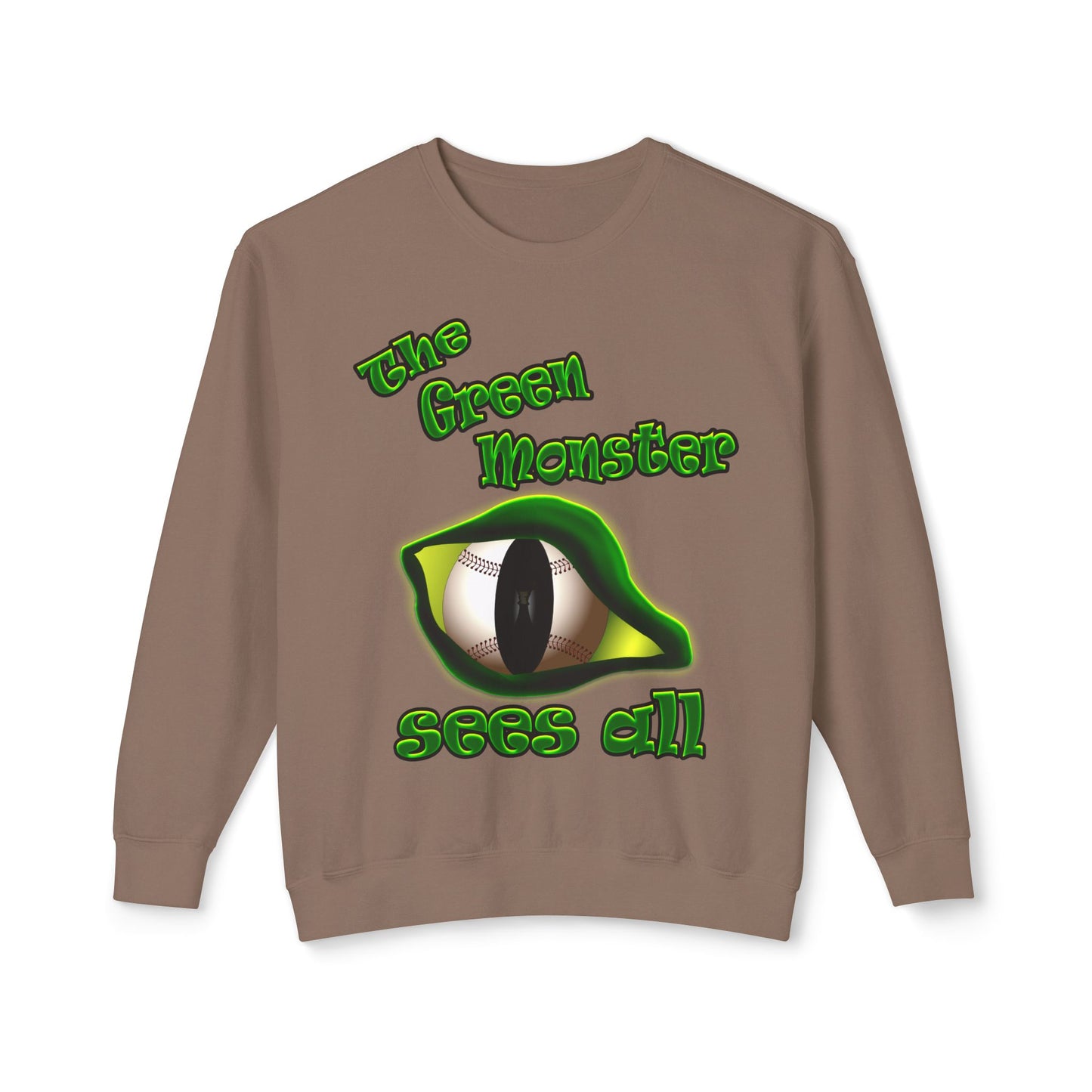 green monster - Unisex Lightweight Crewneck Sweatshirt