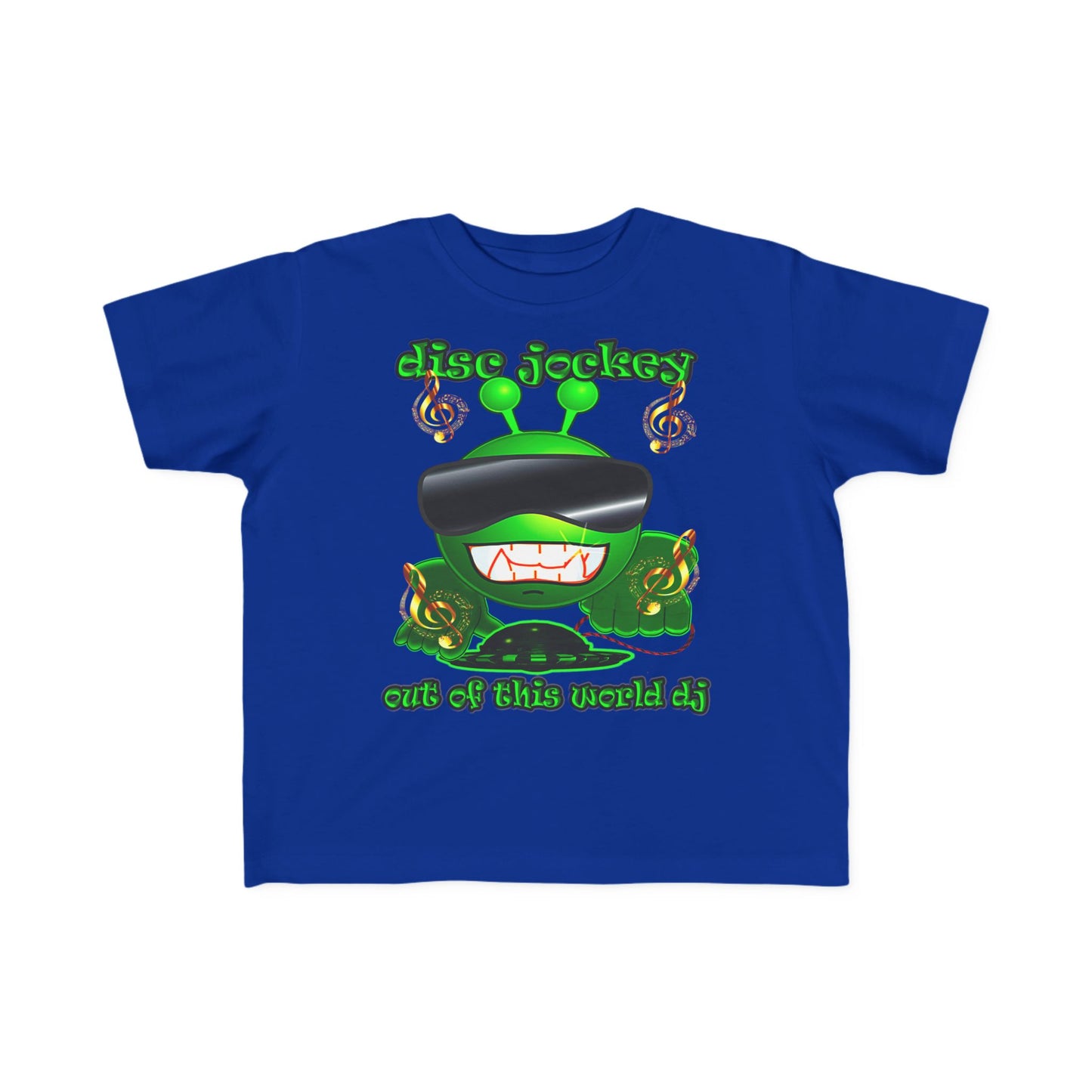 disc jockey - Toddler's Fine Jersey Tee