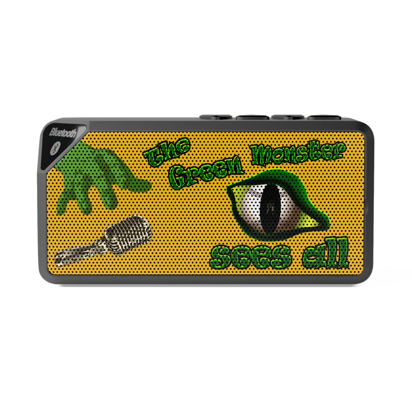 green monster - Jabba Bluetooth Speaker (yellow)