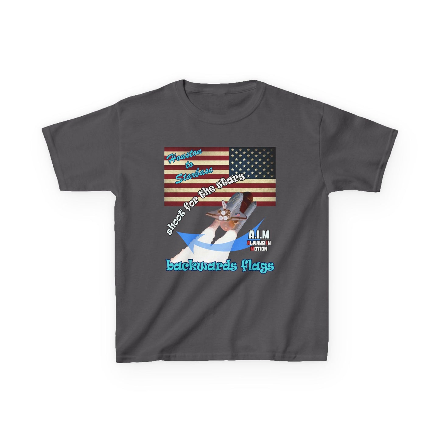 shoot for the stars - Kids Heavy Cotton™ Tee