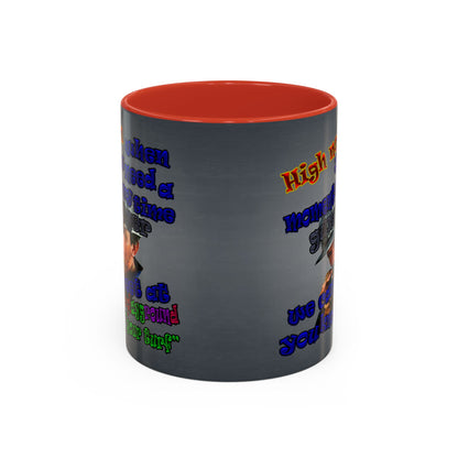 high noon - Accent Mug (grey-light grey)