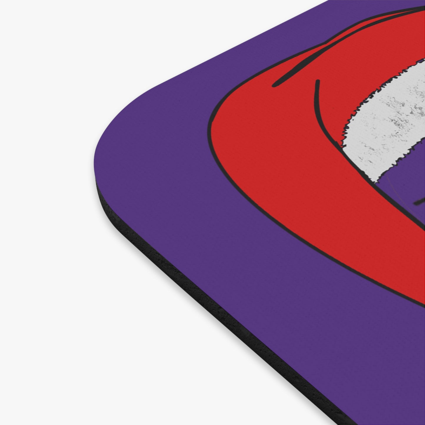 santa's shoes - Mouse Pad (Rectangle) (purple)