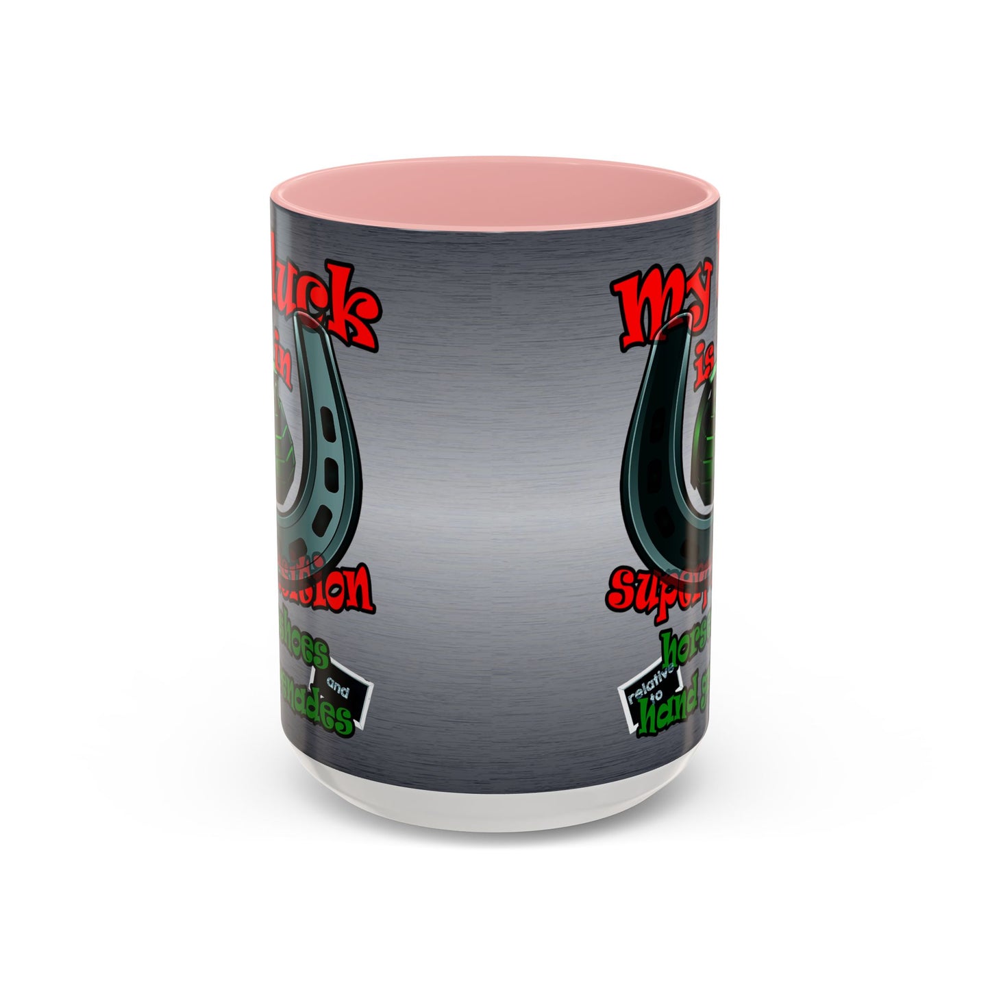 my luck - Accent Mug (brushed nickel)