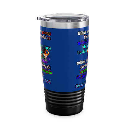 doggystyle - Ringneck Tumbler, 20oz (dark blue)