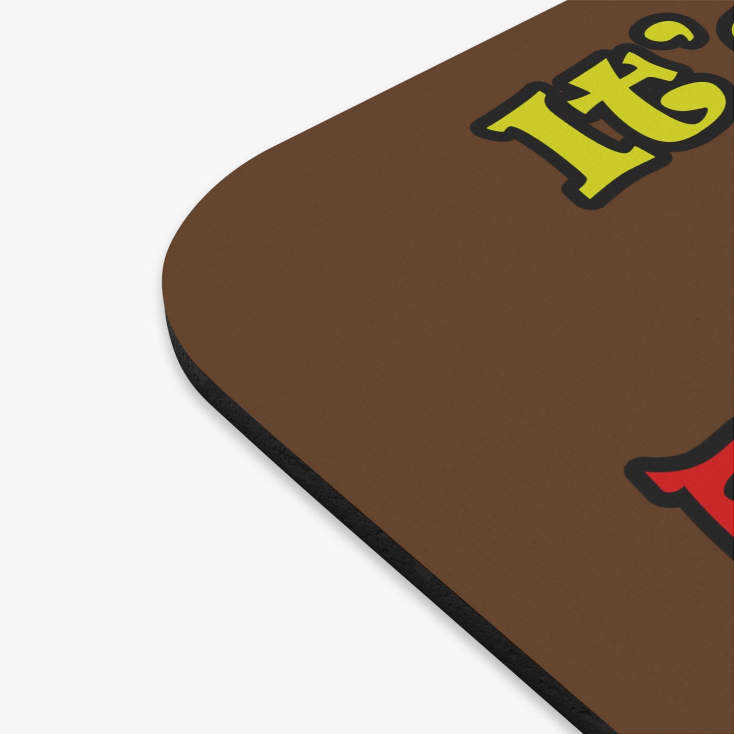popping like popcorn - Mouse Pad (Rectangle) (brown)