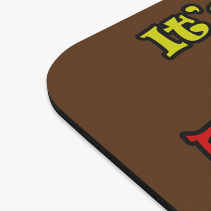 popping like popcorn - Mouse Pad (Rectangle) (brown)