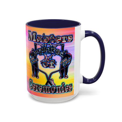 em cee squared - Accent Mug (color blur)