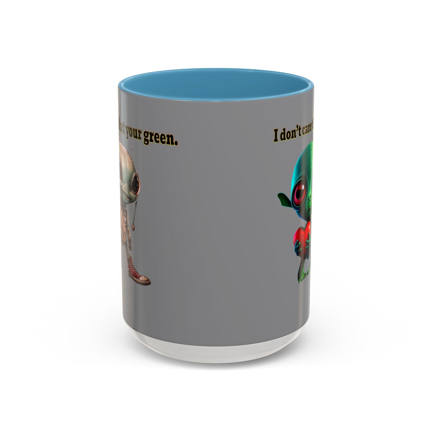 I don't care that your grey - Accent Mug (grey)