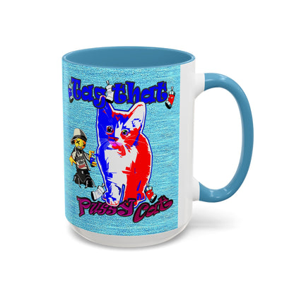 tag that - Accent Mug (faded blue)