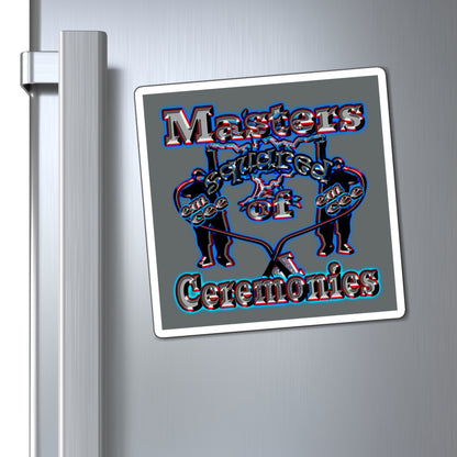 em cee squared - Magnets - (dark grey)
