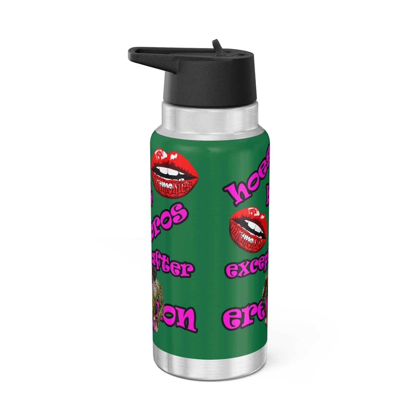 hoes b4 bros - Gator Tumbler, 32oz (dark green)