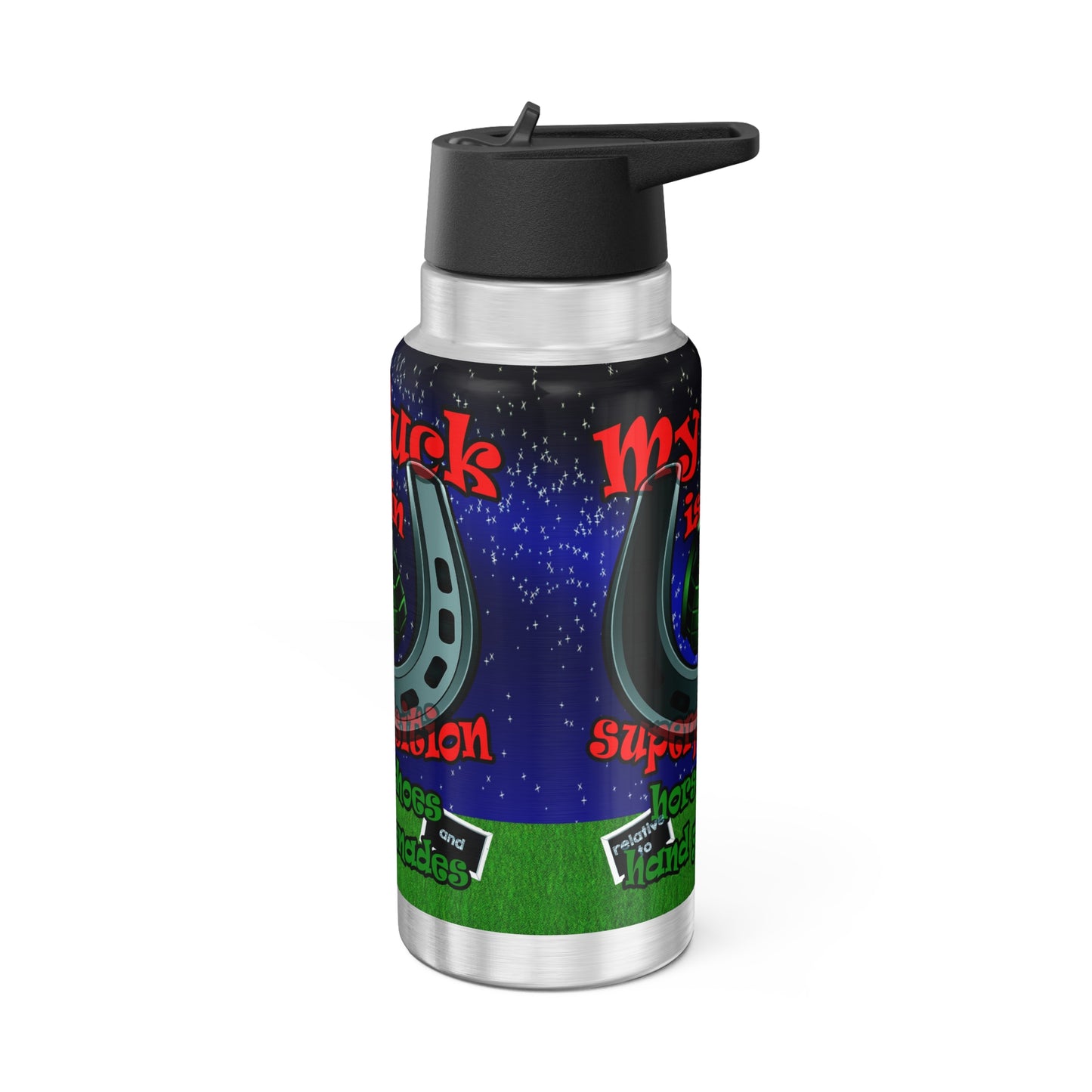 my luck - Gator Tumbler, 32oz  ('snoops' background)