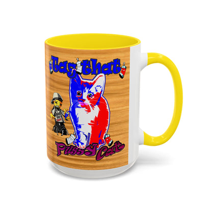 tag that - Accent Mug (butterscotch wood finish)