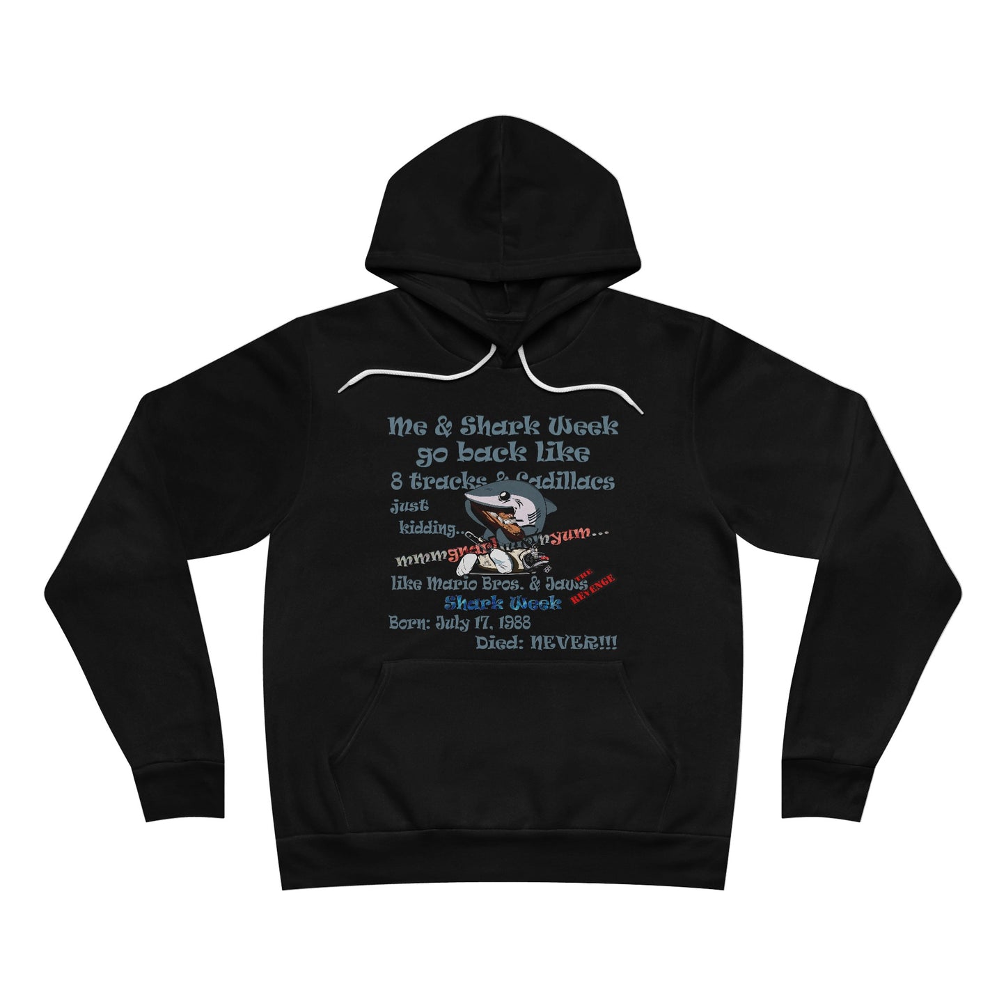 shark week - Unisex Sponge Fleece Pullover Hoodie