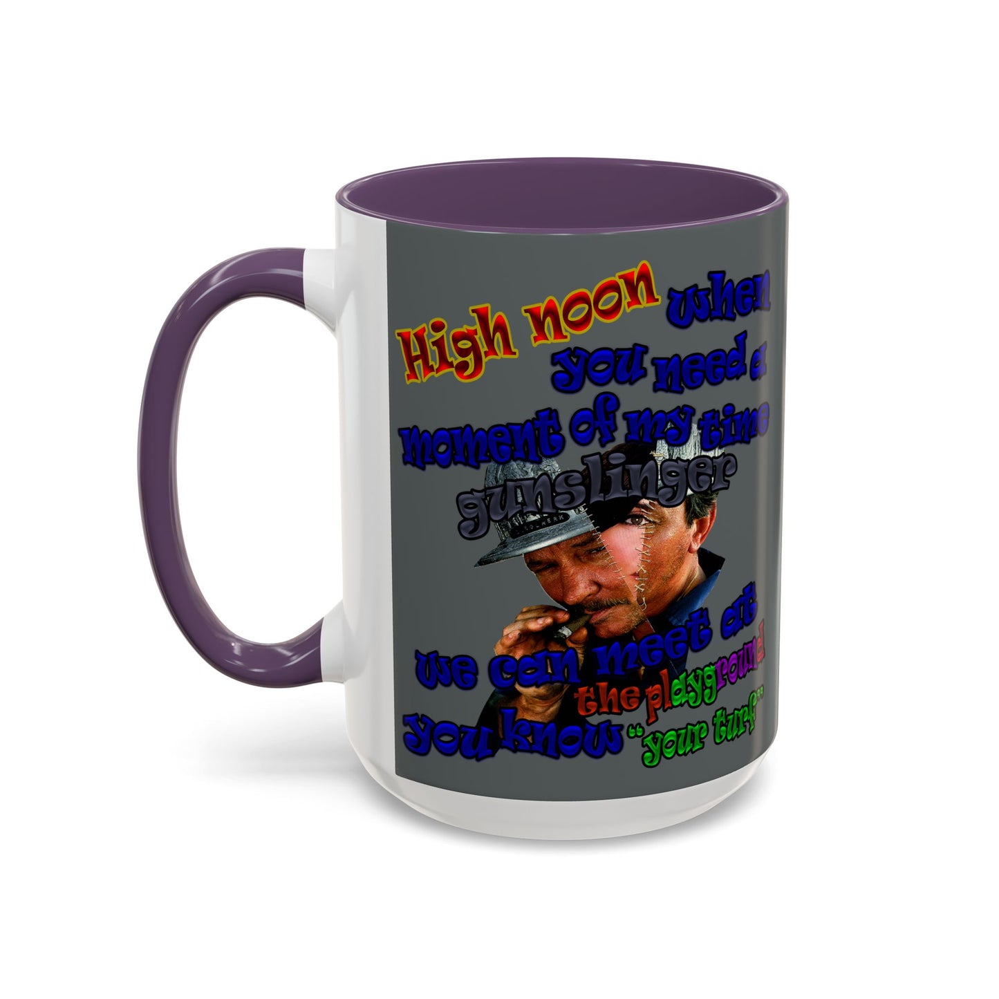 high noon - Accent Mug (dark grey)