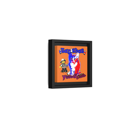 tag that - framed canvas art (crusta)