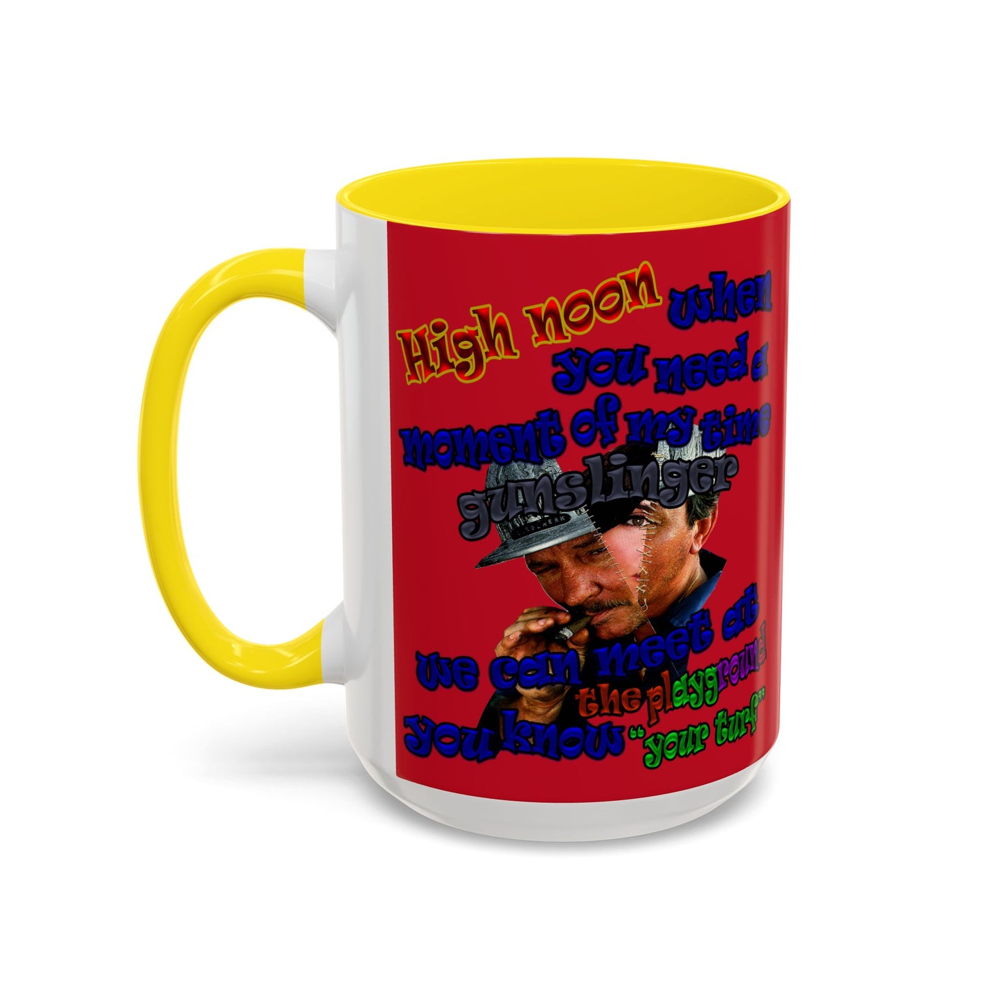 high noon - Accent Mug (dark red)