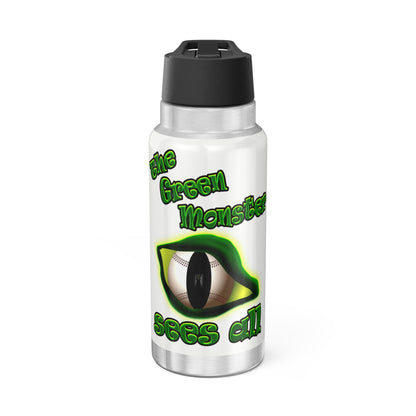 green monster - Gator Tumbler, 32oz (white)