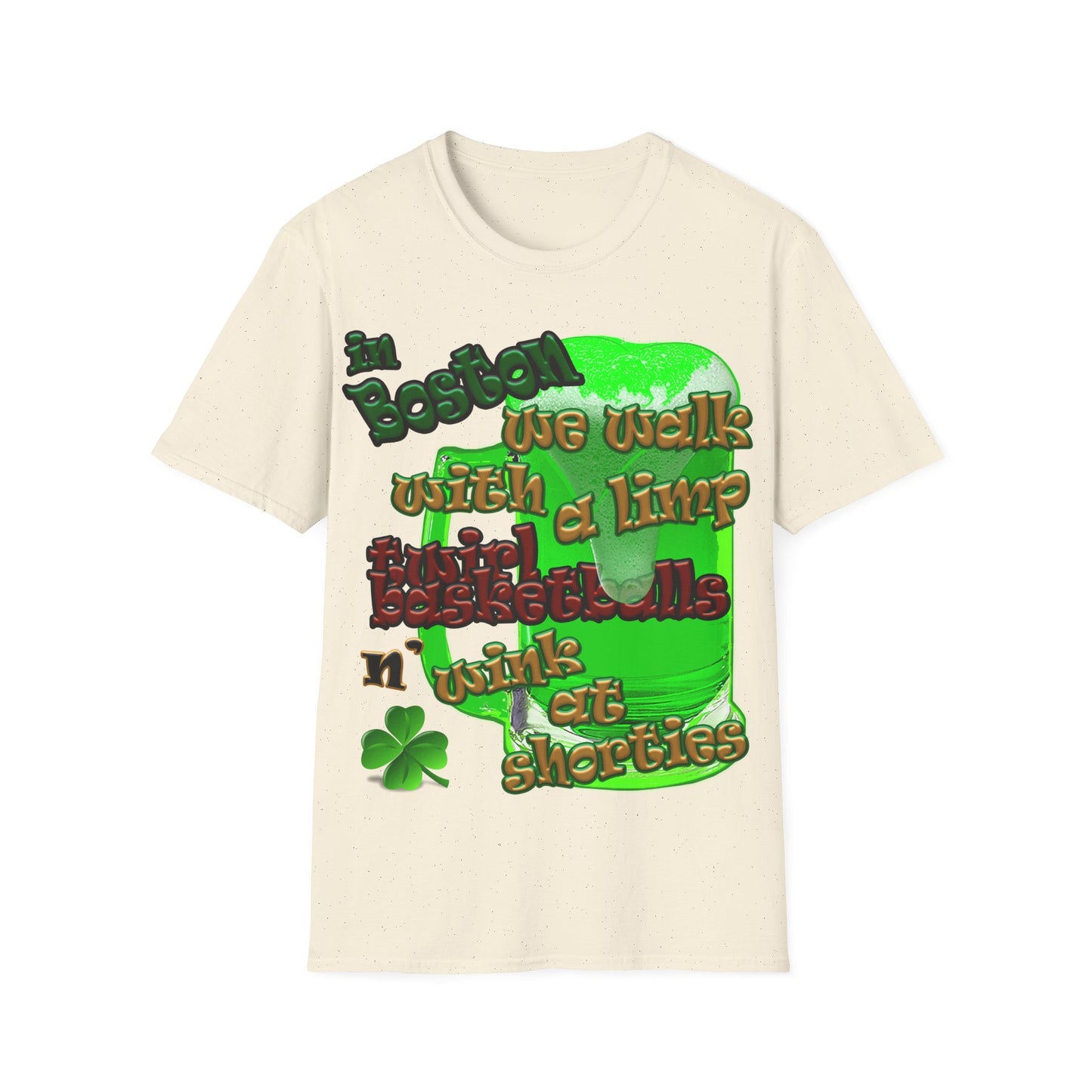 celtics logo - Unisex Softstyle T-Shirt