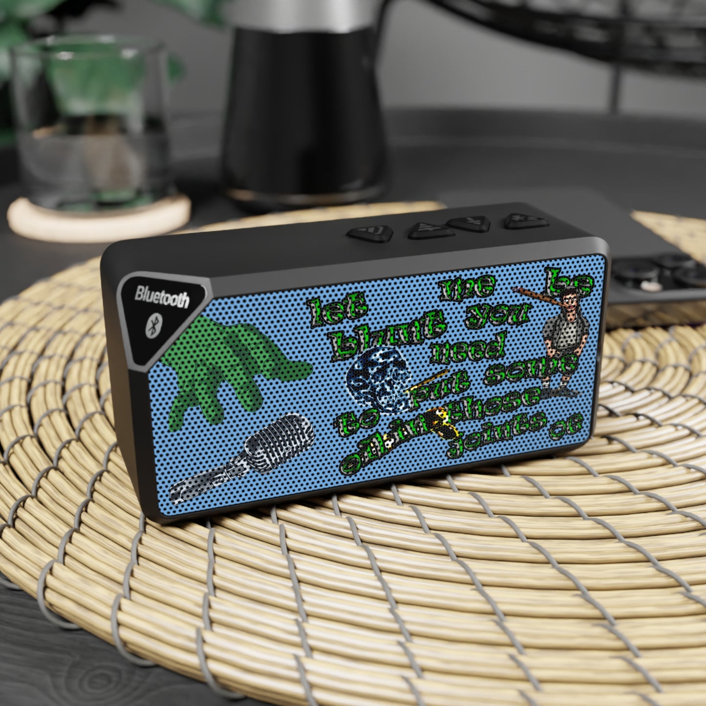 og - Jabba Bluetooth Speaker (light blue)