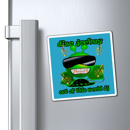 disc jockey - Magnets - (turquoise)
