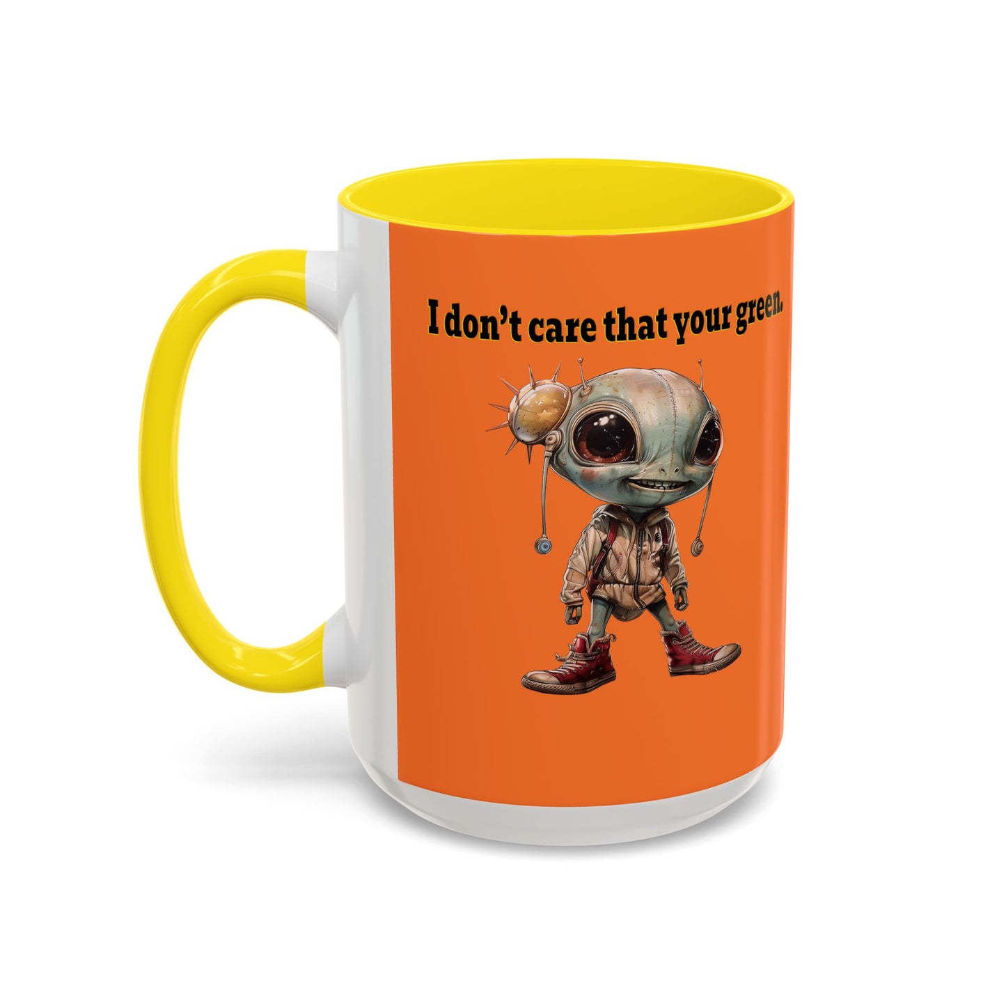 I don't care that your grey - Accent Mug (crusta)