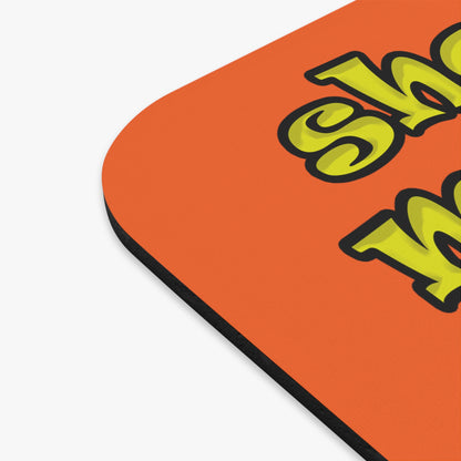shoot the moon again - Mouse Pad (Rectangle) (orange)