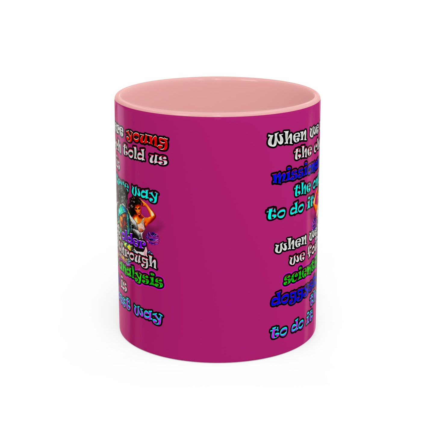 doggystyle - Accent Mug (pink)