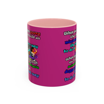 doggystyle - Accent Mug (pink)