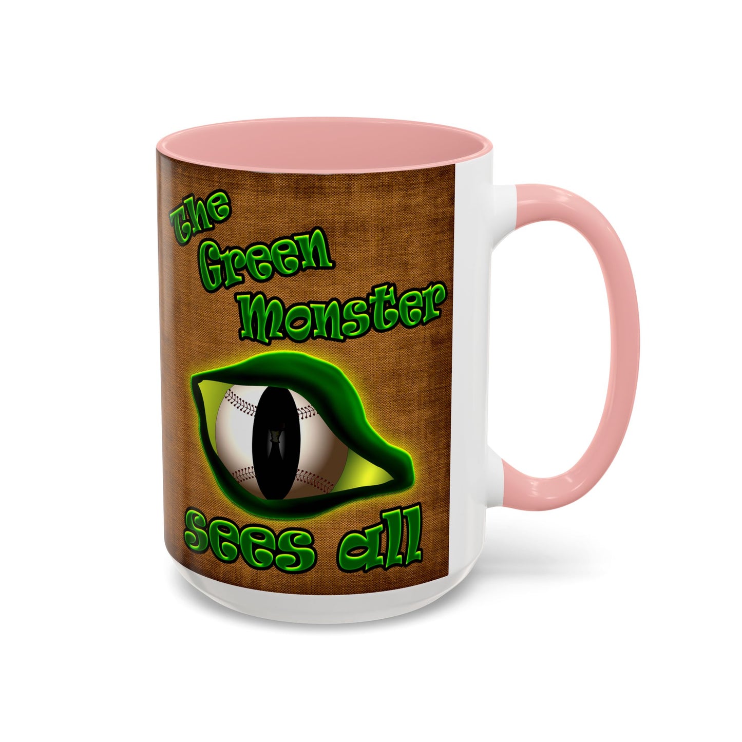 green monster - Accent Mug (brown papyrus)