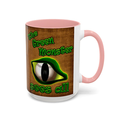 green monster - Accent Mug (brown papyrus)