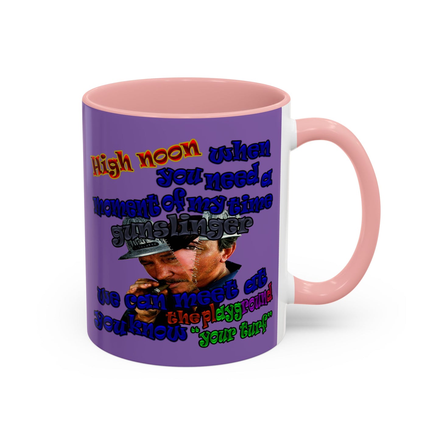 high noon - Accent Mug (light purple)