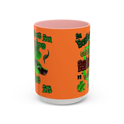 celtics logo - Accent Mug (crusta)