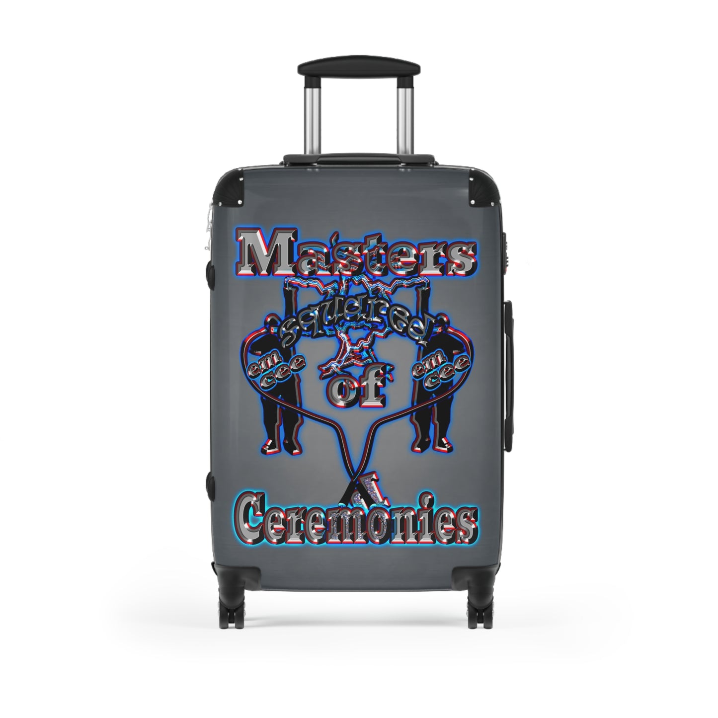 em cee squared - Suitcase (grey-light grey)