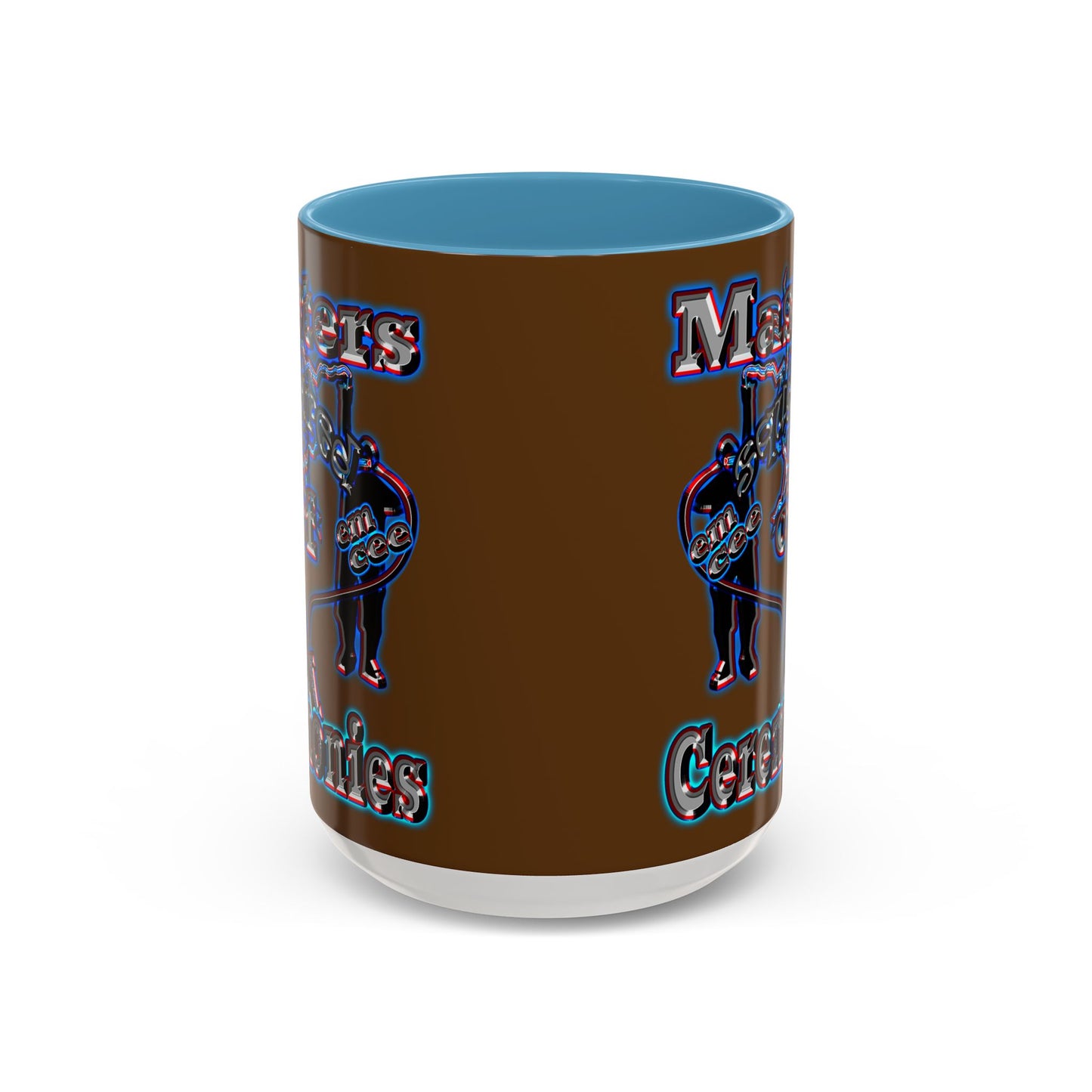 em cee squared - Accent Mug (brown)