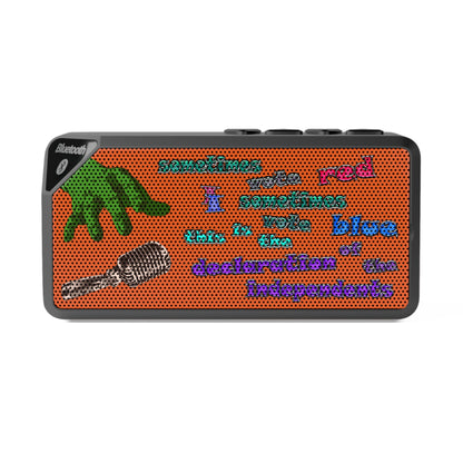 declaration of the independents - Jabba Bluetooth Speaker (orange)