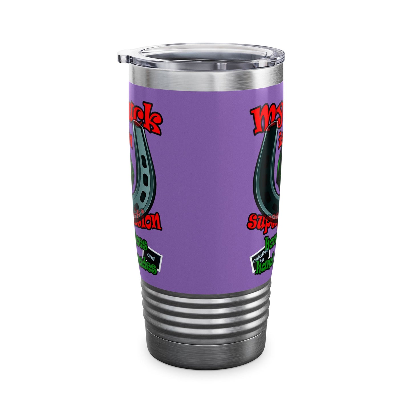 my luck - Ringneck Tumbler, 20oz (light purple)