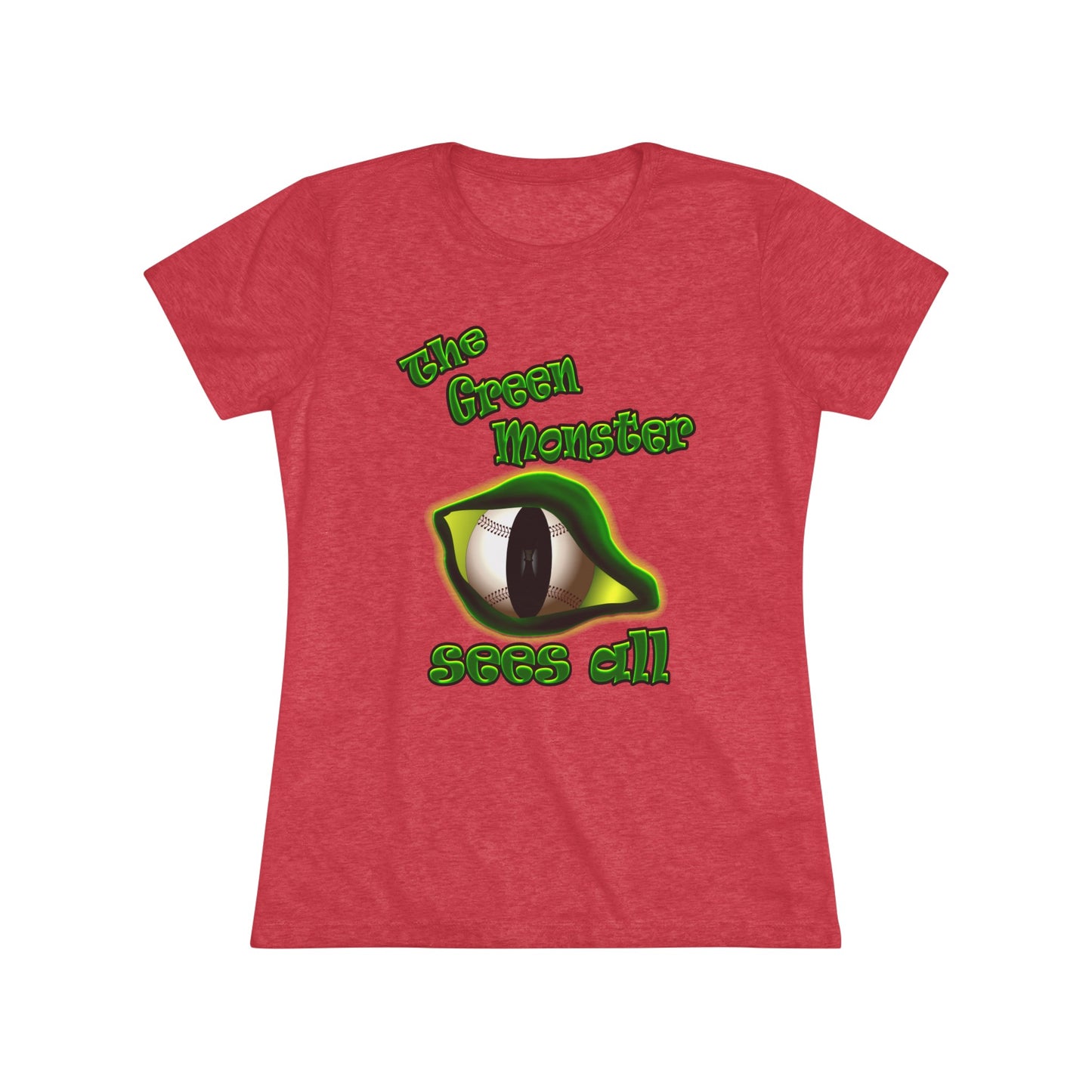 green monster - Women's Triblend Tee