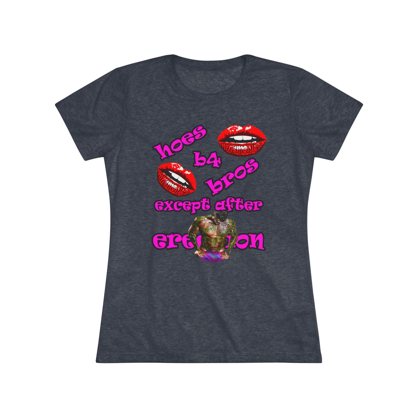 hoes b4 bros - Women's Triblend Tee