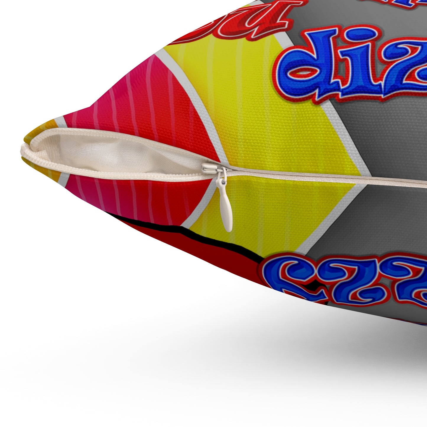 santa's shoes - Spun Polyester Square Pillow - (rainbow split)