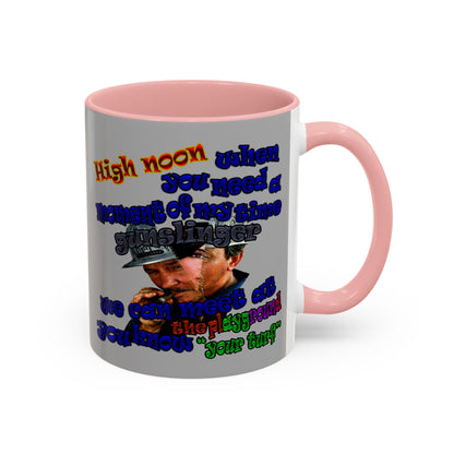 high noon - Accent Mug (light grey)