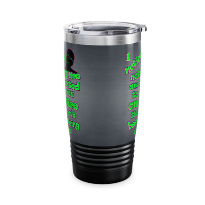 noticed you noticing - Ringneck Tumbler, 20oz (grey-light grey)