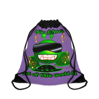 disc jockey - Drawstring Bag (light purple)