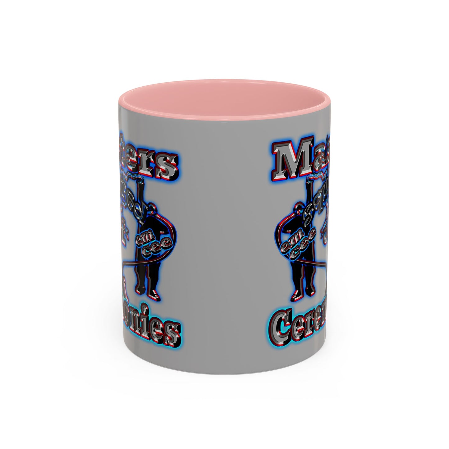 em cee squared - Accent Mug (light grey)