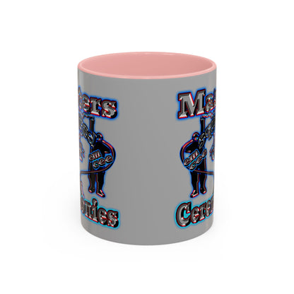 em cee squared - Accent Mug (light grey)
