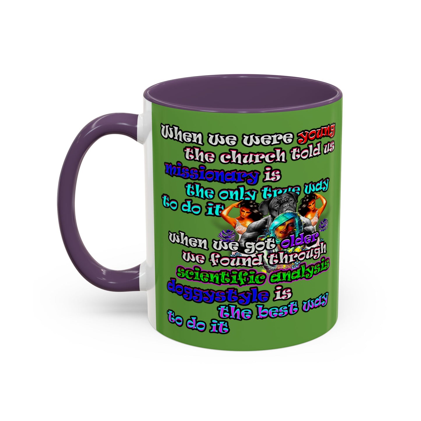doggystyle - Accent Mug (green)