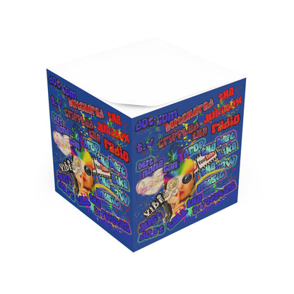 drop the beat - note cube (dark blue)